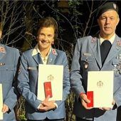 Helfer mit Covid-19-Einsatzmedaillen ausgezeichnet