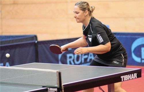 Svetlana Ganina trug zwei Punkte im Einzel zu Kolbermoors überraschendem Auswärtssieg beim Serienmeister Berlin bei.Foto Gerhard Erlich