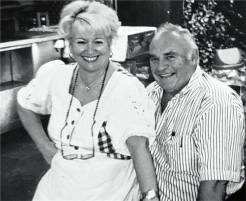Vitus Mitterfellner mit seiner Frau Juliane. Foto privat