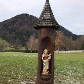 Gedenken an den getöteten Säugling in Ruhpolding