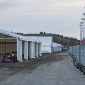 Neue Zeltstadt für Flüchtlinge
