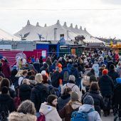 Großer Ansturm auf Christkindlmärkte