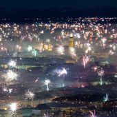 In der Innenstadt ist Feuerwerk verboten