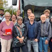 Rosenheimer SPD besucht Regionalverkehr Oberbayern