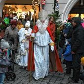Nikolaus mit Engerl zu Besuch