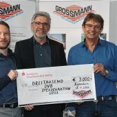 3000 Euro vom Bauunternehmen Grossmann