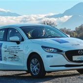 Spenden und Mazda gewinnen