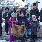 Reibersdorfer Kinder sammeln