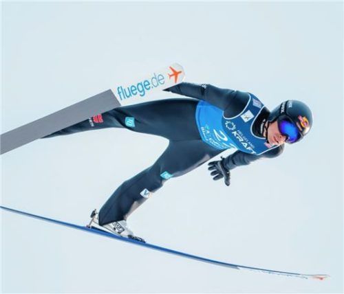 Auch in Lillehammer zeigte sich Jakob Lange (WSV Kiefersfelden) im Springen verbessert und verschaffte sich damit eine gute Ausgangsposition, um in der Loipe Weltcup-Punkte holen zu können.Foto Nordicfocus