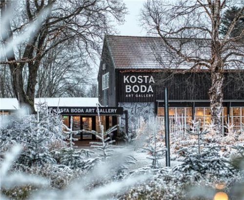 Auch Kunstliebhaber kommen in Småland auf ihre Kosten: zum Beispiel in der Kosta Boda Galerie in Kosta. Foto Tina Stafrén/imagebank.sweden.se