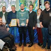 „Goldene Rampe“ für Rosenheim Rebels