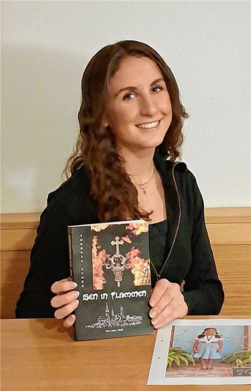 Die 16-jährige Autorin Theresa Schex. Foto re