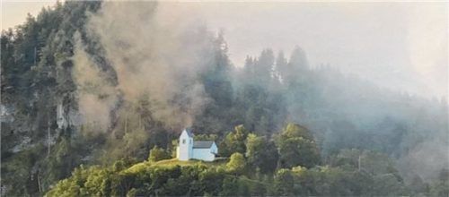 Die Aufnahme zeigt das Kircherl auf dem Petersberg. Foto Wildgruber