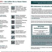 Tipps für den Notfall