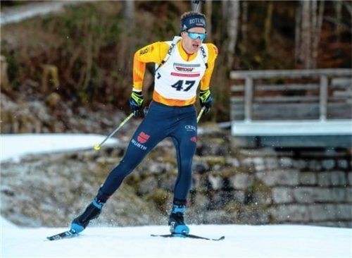 Dominic Schmuck vom SC Schleching erkämpfte in Ridnaun als zweitbester Deutscher den siebten Platz im Sprint. Foto Ernst Wukits