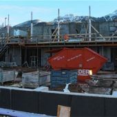 Das Erdgeschoss steht