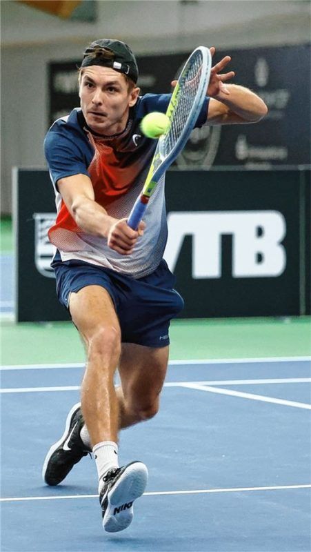 Titelverteidiger Jakob Schnaitter aus Wasserburg scheiterte im Viertelfinale. Foto dpa
