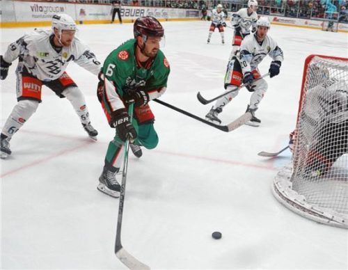 Manuel Edfelder wird in Garmisch aller Voraussicht nach wieder als Verteidiger auflaufen.Foto Christian Butzhammer