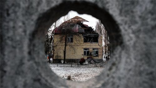 Zerstörung und Leid in der Ukraine: Der Krieg spaltet das Russland-Bild unserer Leser. Foto dpa