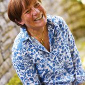 Zufrieden mit dem, was das Leben ihr gab