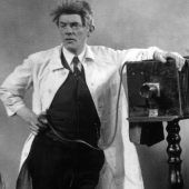 Komiker und Fotograf