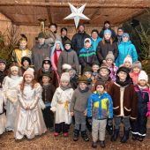 Greimhartinger Waldweihnacht vor bezaubernder Kulisse