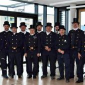 Schornsteinfeger wünschen Glück