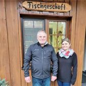 Fischgeschäft Gabler zeigt Herz