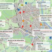 Wo überall neuer Wohnraum entsteht