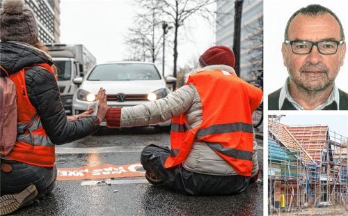 Im Interview mit den OVB-Heimatzeitungen spricht Klaus Dehler, Vorsitzender der Ortsgruppe Kolbermoor des Bund Naturschutz, über die sogenannten Klimakleber und die Versiegelung von Flächen durch Bauvorhaben. Fotos DPA, RE
