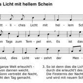„Ein göttliches Licht mit hellem Schein …“