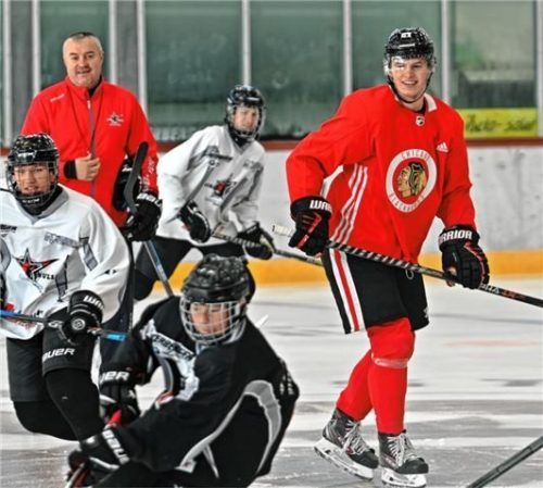 Torschütze in der NHL: Lukas Reichel.Foto Ziegler