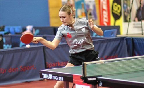 Naomi Pranjkovic (SV DJK Kolbermoor) gewann alle drei möglichen Titel.Foto Gerhard Erlich