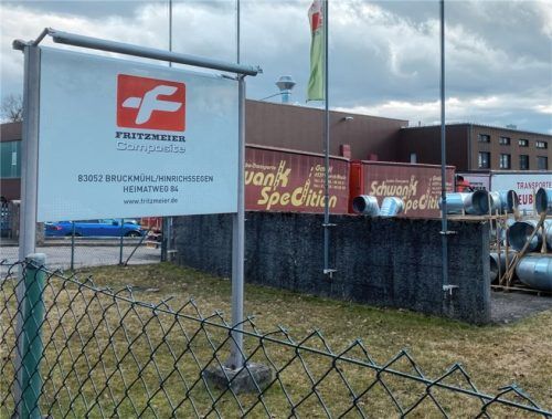 So gut wie nichts geht mehr an den Fritzmeier-Standorten wie hier in Bruckmühl.Foto Weinzierl