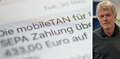 Um mehrere fünfstellige Beträge von Helmut Wilhelms (rechts) Konto bei der DKB AG auf verschiedene Konten transferieren zu können, hatten sich Betrüger wohl Zugang zum DKB-Account des Kolbermoorers verschafft und dort eine andere Telefonnummer und ein anderes Mobilgerät für das TAN-Verfahren hinterlegt.Fotos  DPA/Weinzierl