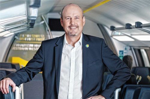 Würde das Angebot von Rosenheim aus gern weiter ausbauen: Thomas Posch, Geschäftsführer der Westbahn Management GmbH und Vorstandssprecher der Rail Holding AG. Foto WestBahn