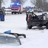 57-jährige Frau bei Unfall schwer verletzt