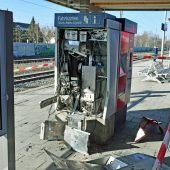 Automat gesprengt