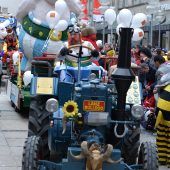 Narren trotzen Diesel-Verbot