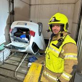 Mann stürzt mit Pkw in Liftschacht