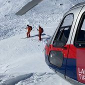 Alpinisten in Bergnot
