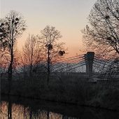 Zauberhafte Morgenstimmung am Mangfallkanal