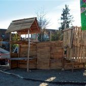 Kinder gestalten ihren Spielplatz