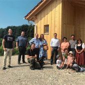 Neue Schutzhütte für Waldgruppe