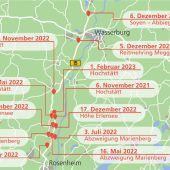 Vier schwere Unfälle seit Dezember