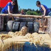 Laufen im Schlamm für guten Zweck