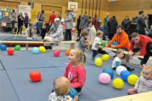 Der Baby- und Kleinkinderempfang der Gemeinde Feldkirchen-Westerham fand auch heuer wieder großen Zuspruch. Foto Merk