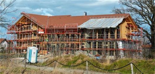 Der neue Kindergarten an der Gänsbachstraße kann noch in diesem Jahr bezogen werden.