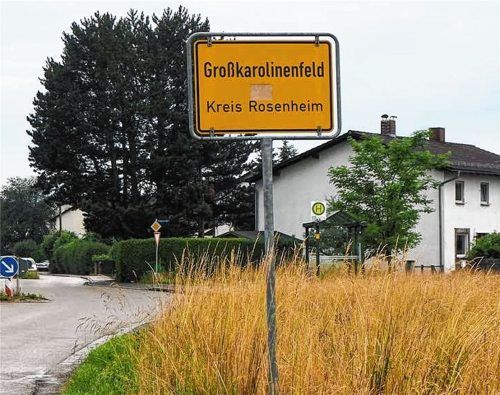Die Planung für den sozialen Wohnungsbau in Großkarolinenfeld sieht vier gleichgroße Baukörper mit Wohnungen unterschiedlicher Fläche vor. Foto Heinz
