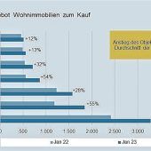 Zu viele Immobilien, zu wenige Käufer